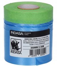 0,35m x 25m FOLIA OCHRONNA Z TAŚMĄ samoprzylepną szerokość 35 cm INDASA 419