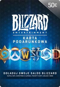 Karta podarunkowa Blizzard 50€ Euro | Kod Cyfrowy | WOW | Battle.net