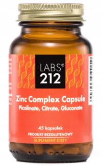 LABS212 цинк комплекс цинк пиколинат глюконат цитрат кожа сопротивление