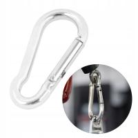 2x KARABIŃCZYK DO LIN UCHWYT HAK ZAPINKA 80mm