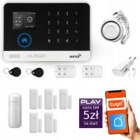 Беспроводная сигнализация GSM WiFi с приложением TUYA , комплект, HUXGO HXA003