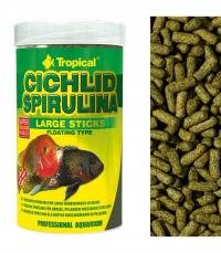 Tropical CICHLID SPIRULINA L - Pokarm dla pielęgnic 250ml.