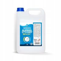 BAZA PERFUM bezzapachowy KOSMETYCZNY ALKOHOL etylowy 96% Super cena 5l