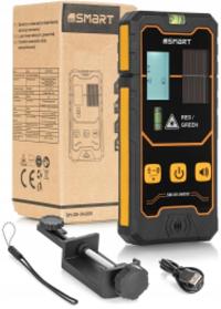 DETEKTOR UNIWERSALY ODBIORNIK WIĄZKI LASEROWEJ ZIELONEJ CZRWONEJ 40/50m