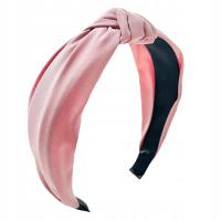 Повязка для волос пудровый розовый розовый классический узел Узел тюрбан узел