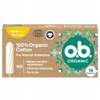 O.B. Organic Normal tampony 16szt. P1