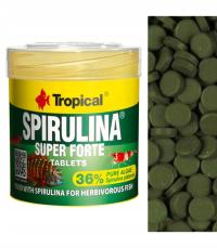 Tropical Super Spirulina Forte Tablets - pokarm granulat ze spiruliną 36% p