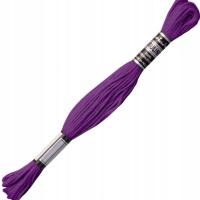 Mulina Ariadna nić nici do haftu wyszywania 8m FIOLETOWY 1szt kol 1590