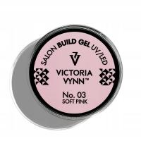 Żel budujący, Build Gel Victoria Vynn nr.03 15 ml Soft Pink