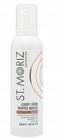 ST. MORIZ PIANKA MEDIUM SAMOOPALACZ 150ML DO TWARZY I CIAŁA