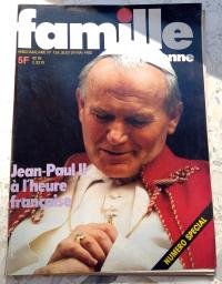 MAGAZYN FAMILLE CHRETIENNE nr124 1980 Jan Paweł II
