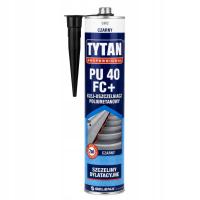 TYTAN PROFESSIONAL KLEJ USZCZELNIACZ POLIURETANOWY PU 40 FC+ CZARNY 300 ML
