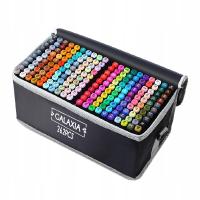 Спиртовые маркеры 262 шт фломастеры маркеры двусторонние маркеры Pro сумка