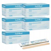 5ХДЕРЕВЯННЫЕ ЛОР шпатели стерильные стерильные 100 шт