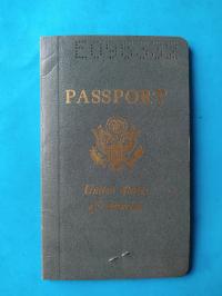 Paszport-Passport United States of America 1974