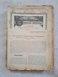 1901 rok. Kronika Rodzinna. Tygodnik Ilustrowany. 42 szt.