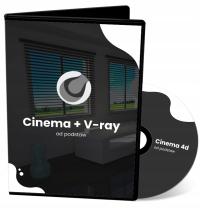 Edugrafia Kurs wideo Cinema 4d + Vray od podstaw 1 PC / licencja wieczysta BOX