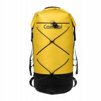 Boating Dry Backpack Fully Waterproof Adjustable Widen Strap Rafting Yellow