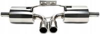 PORSCHE BOXTER 986 выхлопная система CATBACK TECHNIX