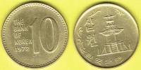 KOREA 10 WON 1972 r.