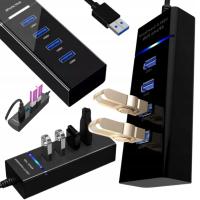 Концентратор разветвитель USB 3.0 до 4 x порты USB 3.0