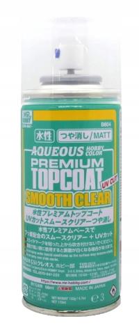 Mr.Hobby B604 Mr. Premium Top Coat UV Cut Smooth Clear Matt w sprayu 170 ml