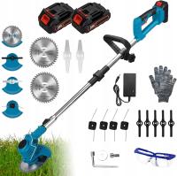 PANTHEM akumulatorowa podkaszarka do trawy 21V 2x 4,0AH + akcesoria