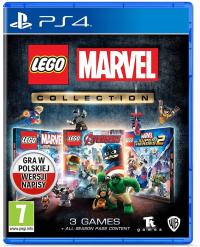3 GRY LEGO MARVEL COLLECTION - SUPER HEROES AVENGERS - PL - PS4/PS5 - Płyta