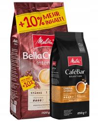 Кофе в зернах типа MELITTA BELLACREMA INTENSO 1 кг