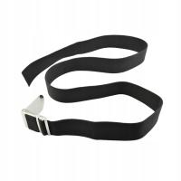 Pas balastowy do nurkowania 59,06 cala, długi, lekki, mocny pas balastowy, czarny