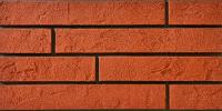 Izoflex system elastyczna cegła płytka klinkier 360x52 long łupek czerwona