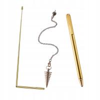 Набор медных Радиестезионных палочек удобный профессиональный Паранормальный портативный 3 шт