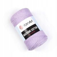 Sznurek YarnArt Macrame Cotton 765 - lawenda