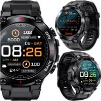 SMARTWATCH мужские часы с функцией GPS водонепроницаемый польское меню 480MAH