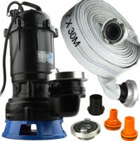 ВОДЯНОЙ НАСОС СЕПТИКА СТОЧНЫХ ВОД ЧИСТОГО ГРЯЗНОГО ШЛАНГА С ШРЕДЕРОМ 30М