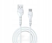 Kabel Devia USB typ-C USB-C type-C 2,1A 1m przewód huawei moto poco vivo