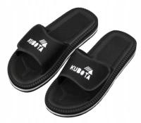 Kubota мужские шлепанцы на липучке черный