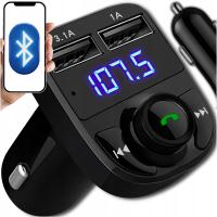 FM-передатчик MP3 SD Bluetooth Hands-Free 2xUSB автомобильное зарядное устройство