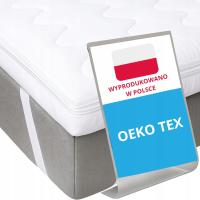 TOPER MATERAC NAWIERZCHNIOWY NAKŁADKANA MATERAC ANTYPOŚLIZGOWY SPÓD 160X200
