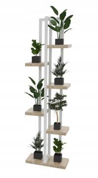 KWIETNIK STOJĄCY LOFT INDUSTRIALNY STOJAK 180 CM STALGRED