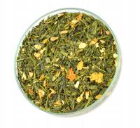 Зеленый чай сенча Жасмин (50г) натуральный аромат