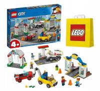 LEGO City 60232 Centrum motoryzacyjne + torebka prezentowa