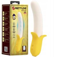 Pretty Love Wibrator realistyczny w kształcie banana - Banana Knight, USB