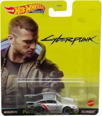 HOT WHEELS PORSCHE 911 TURBO CYBERPUNK 2077 PREMIUM 1:64 USZK. OP.