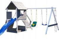 MONTAŻ GRATIS Plac zabaw domek dla dzieci D1