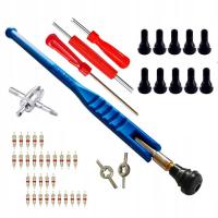 ZESTAW NAPRAWCZY DO OPON KÓŁ SZYBKA NAPRAWA Z DŹWIGNIA PRZECIĄGACZ 47EL