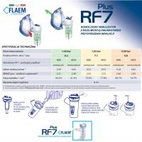 FLAEM RF7 Dual Speed Plus Silver Nebulizator Nebulizator