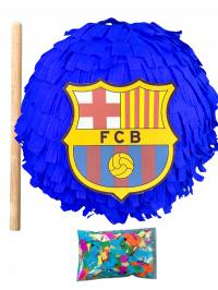 PINIATA urodzinowa FC BARCELONA PIŁKA NOZNA prezent + gratisy