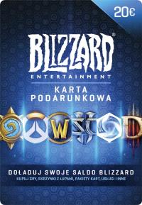 Подарочная карта Blizzard 20€ евро / цифровой код / WOW | Battle.net