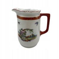 Mlecznik porcelana Schwarzenhammer Bavaria Niemcy motyw wschodni 12 cm